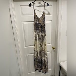 NWOT backless maxi dress